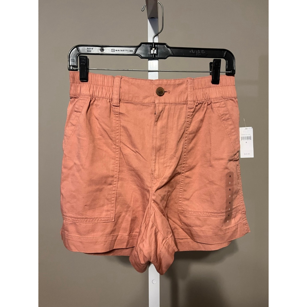 Women's GAP Coral High Waist Shorts Size 6